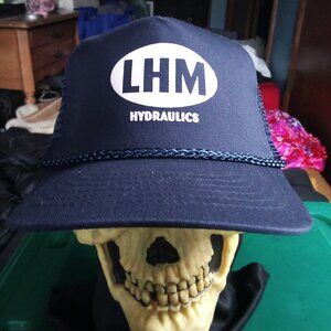Deadstock Vintage LHM Hydraulics Rope Snap Trucker Hat Cap